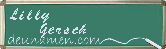 Lilly Gersch Visitenkarte